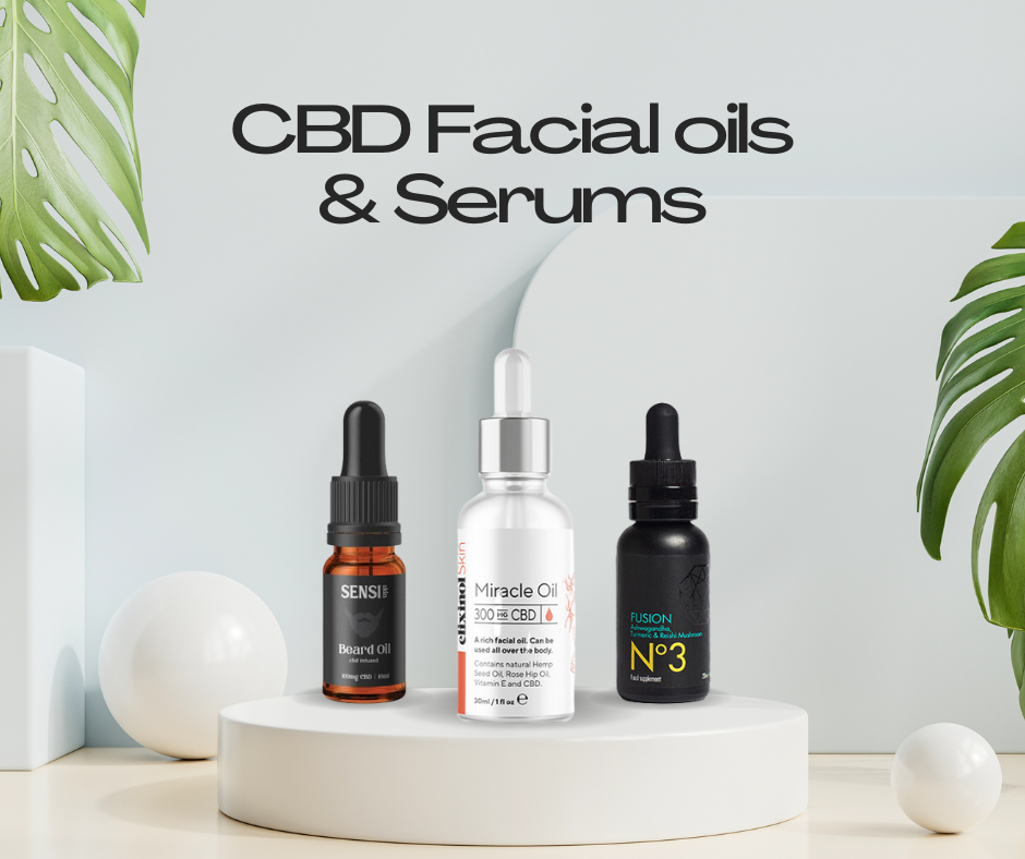 CBD Facial Oils & Serums
