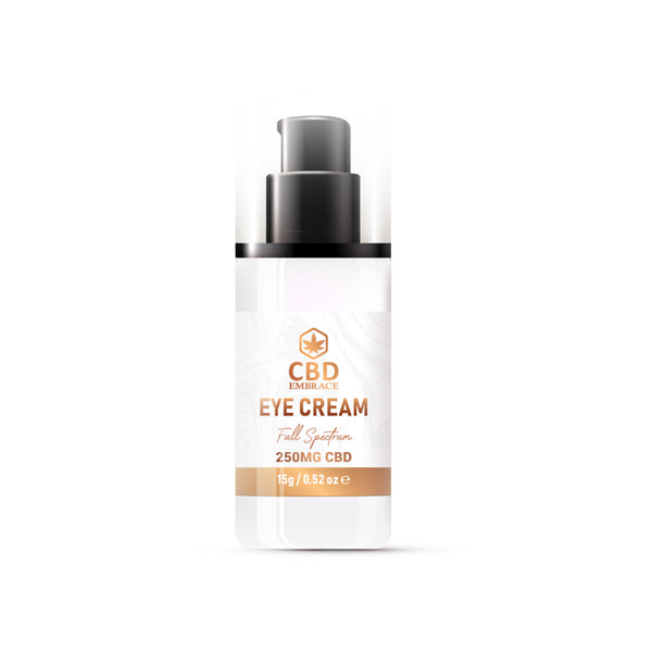 CBD Embrace 250mg Full Spectrum CBD Eye Cream - 15g - HEMPORIUM