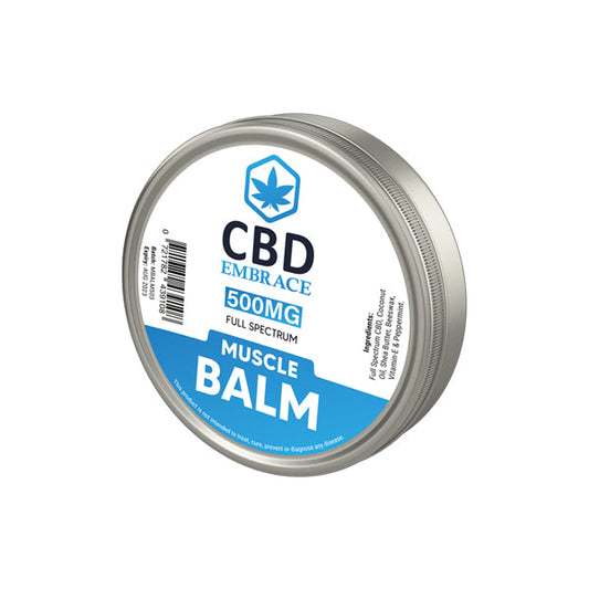 CBD Embrace 500mg Full Spectrum CBD Muscle Balm - HEMPORIUM