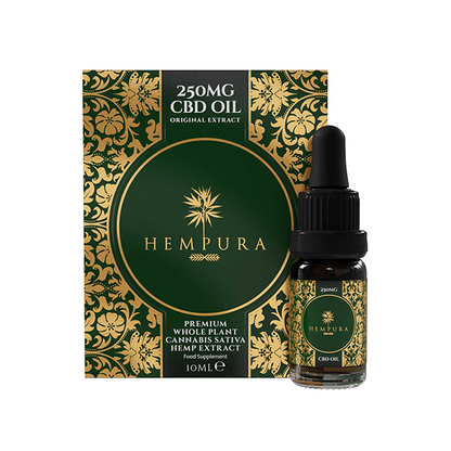 Hempura 250mg CBD Broad Spectrum Oil with terpenes - 10ml - HEMPORIUM