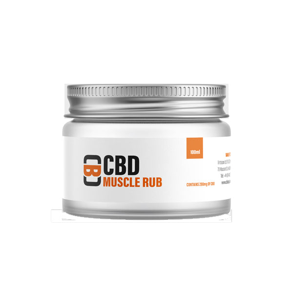 CBD Asylum 1000mg CBD 100ml Muscle Rub Balm (BUY 1 GET 2 FREE) - HEMPORIUM