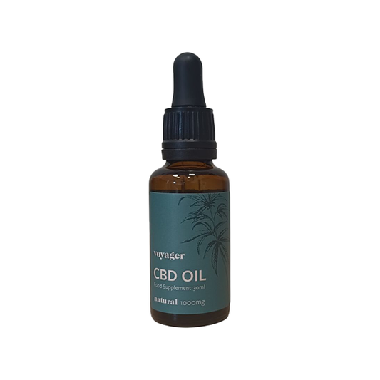 Voyager 1000mg CBD Oil 30ml - HEMPORIUM