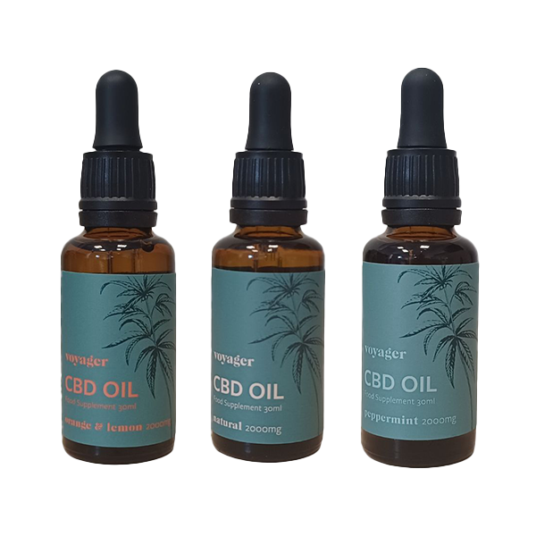 Voyager 2000mg CBD olej 30ml