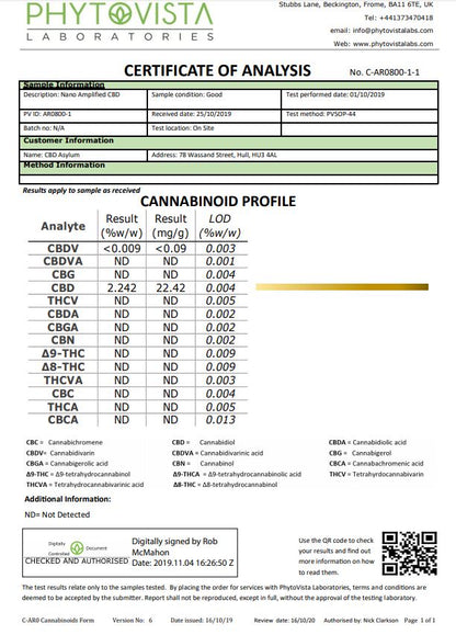 CBD Asylum 1000mg CBD 100ml Moisturising Cream (BUY 1 GET 2 FREE) - HEMPORIUM