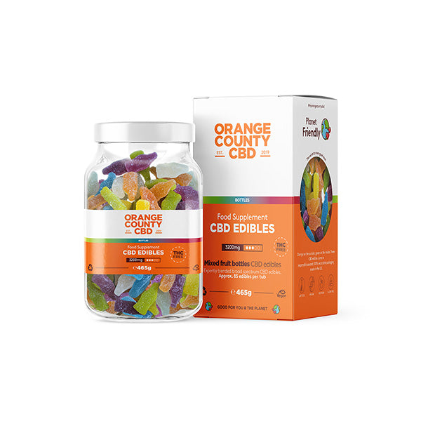 Orange County CBD 3200 mg Gummies - velké balení