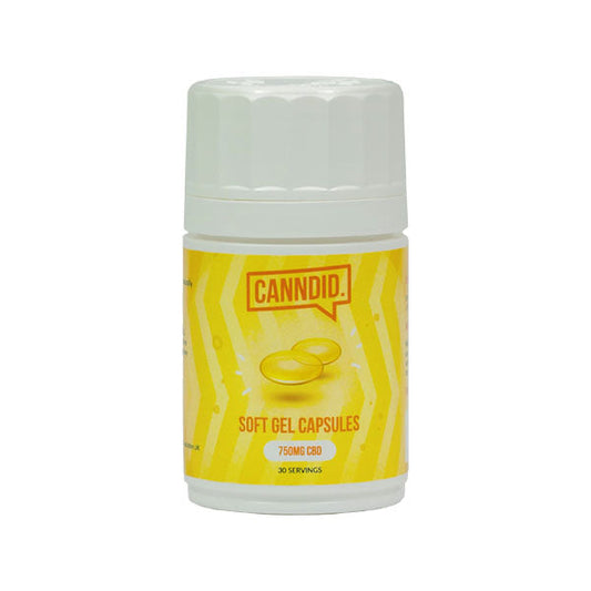 Canndid 750mg CBD Capsules - 30 Caps - HEMPORIUM