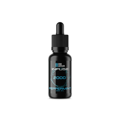 CBD Asylum Infuse 2000mg CBD Peppermint Oil - 30ml (BUY 1 GET 2 FREE) - HEMPORIUM