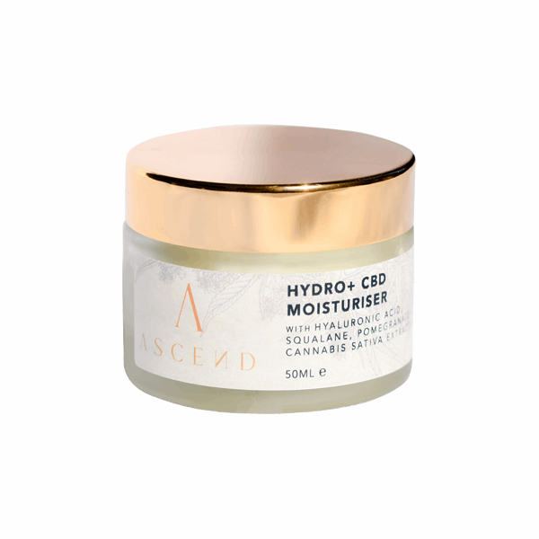 Ascend Hydro + 300mg CBD Moisturiser - 50ml - HEMPORIUM