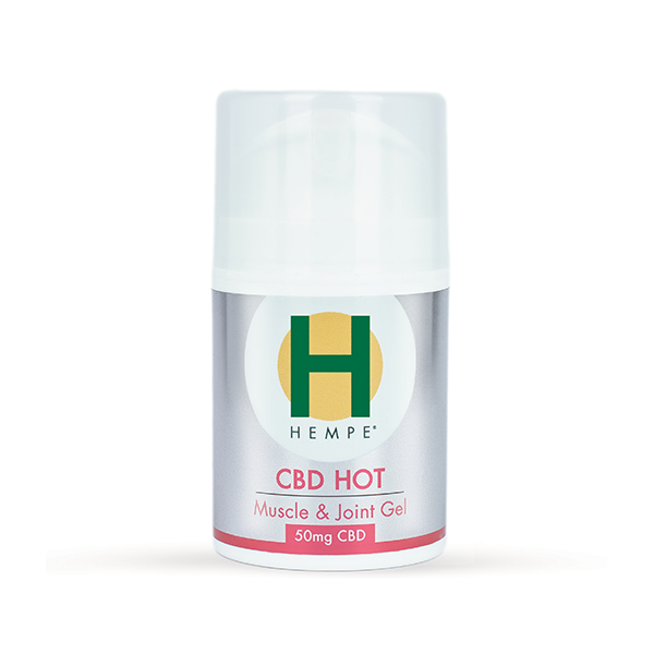 HEMPE 50mg CBD Hot Muscle & Joint Gel -  50ml - HEMPORIUM