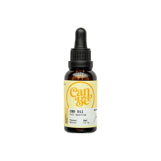 CanBe 500mg CBD Full Spectrum Natural Oil - 30ml - HEMPORIUM