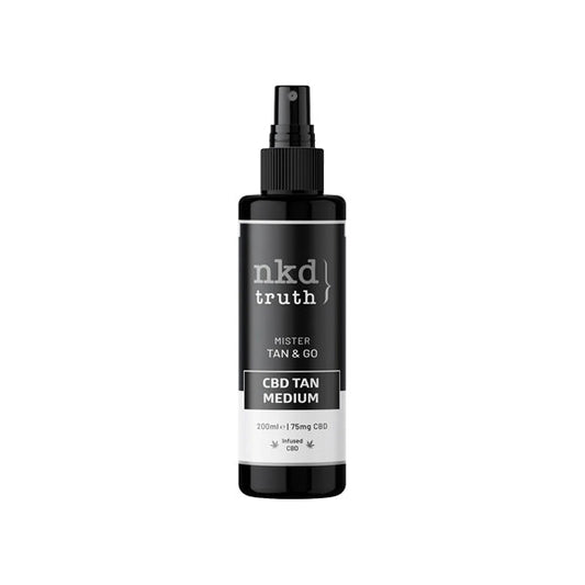 NKD Truth 75mg CBD Medium Self Tan - 200ml (BUY 1 GET 1 FREE) - HEMPORIUM