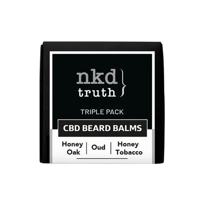 NKD 300mg CBD Infused Speciality Beard Balm Gift Set (BUY 1 GET 1 FREE) - HEMPORIUM