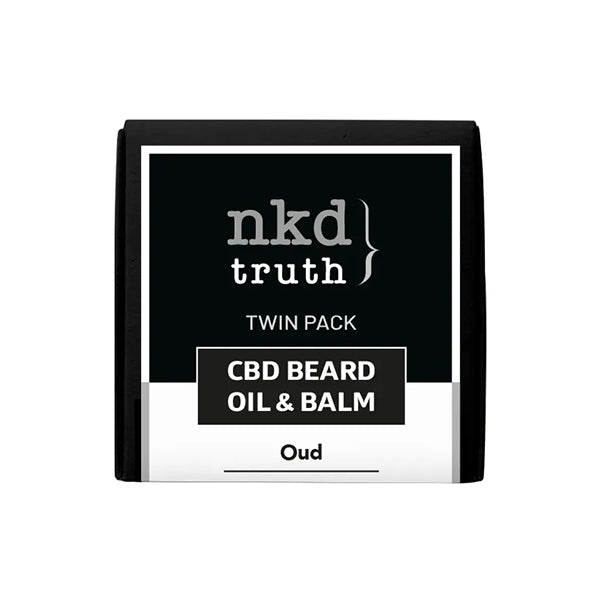 NKD 150mg CBD Twin Pack OUD Beard Oil and balm (BUY 1 GET 1 FREE) - HEMPORIUM