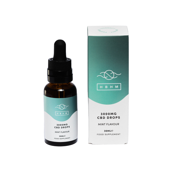 HBHM 3000mg CBD MCT Oil - 30ml