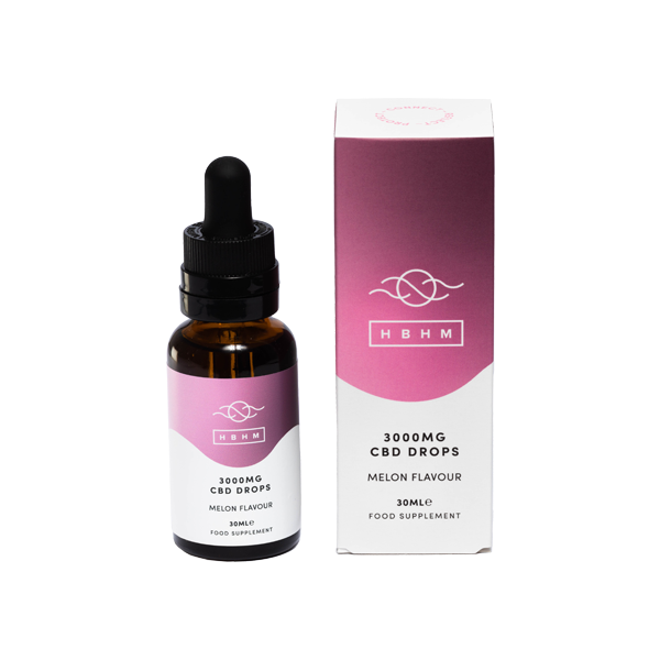 HBHM 3000mg CBD MCT Oil - 30ml