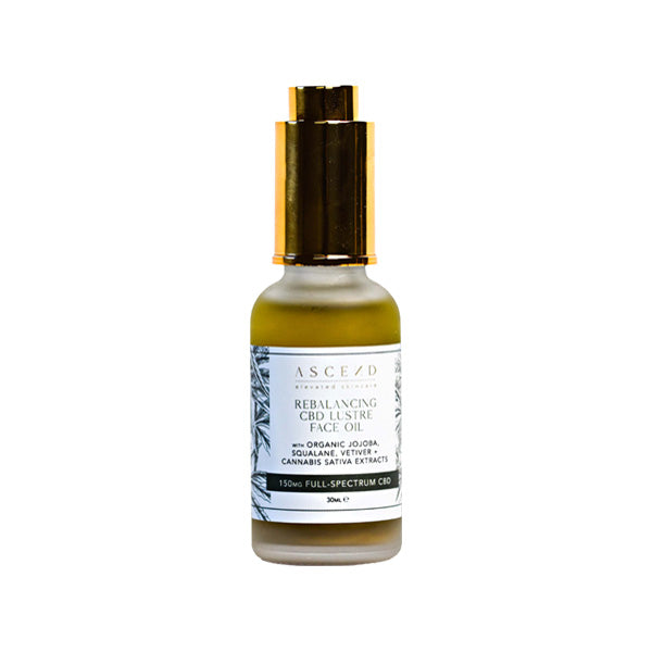 Ascend 150mg CBD Rebalancing Lustre Face Oil - 30ml - HEMPORIUM