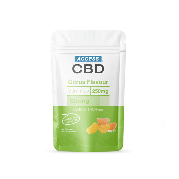 Access CBD Citrus Gummies 250mg CBD (110g) - HEMPORIUM