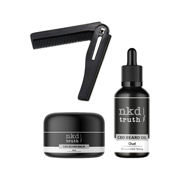 NKD CBD Infused Oil Balm & Comb Gift Set (BUY 1 GET 1 FREE) - HEMPORIUM