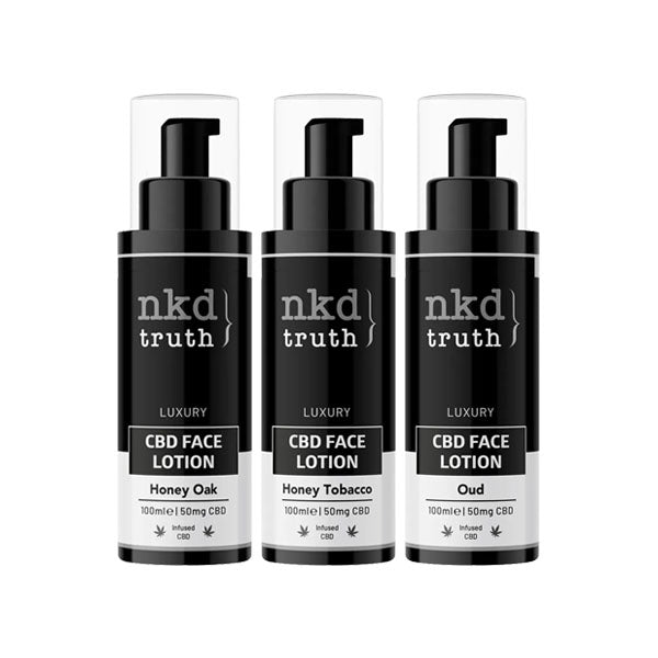 NKD 50mg CBD Face Lotion - 100ml (BUY 1 GET 1 FREE) - HEMPORIUM