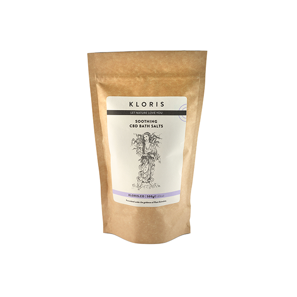 Kloris 1200mg Soothing CBD Bath Salts - 500g - HEMPORIUM