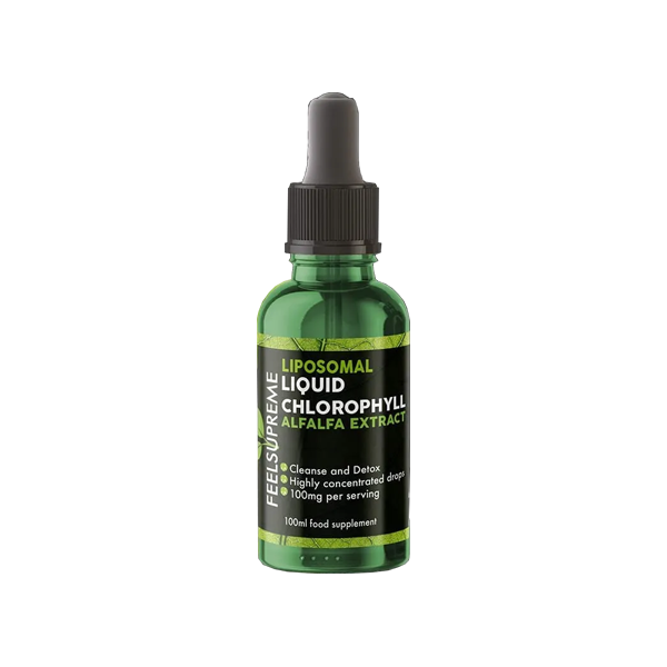 Feel Supreme 10000mg Liposomal Liquid Chlorophyll Tincture - 100ml - HEMPORIUM