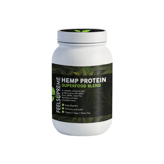 Feel Supreme Hemp Protein Superfood Blend - 500g - HEMPORIUM