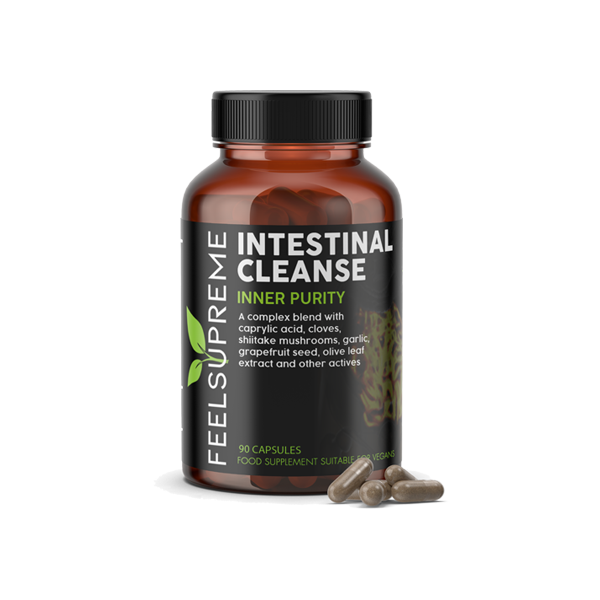 Feel Supreme Intestinal Cleanse Inner Purity Capsules - 90 Caps - HEMPORIUM