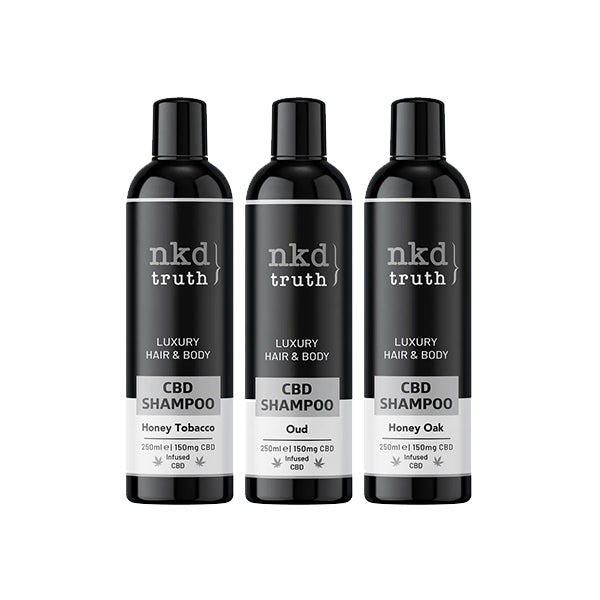 NKD 150mg CBD Hair and Body Shampoo 250ml (BUY 1 GET 1 FREE) - HEMPORIUM