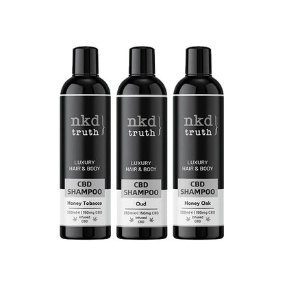 NKD 150mg CBD Hair and Body Shampoo 250ml (BUY 1 GET 1 FREE) - HEMPORIUM