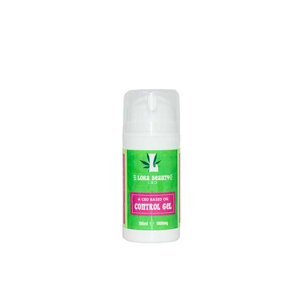 Loxa Beauty 1000mg CBD Control Gel - 100ml - HEMPORIUM