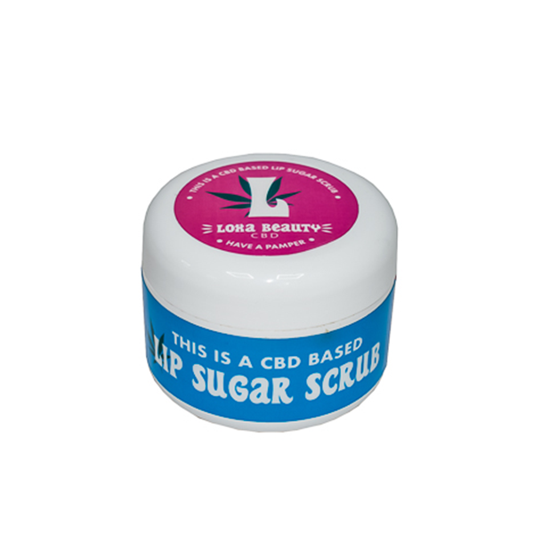 Loxa Beauty 1000mg CBD Lip Sugar Scrub - 100ml - HEMPORIUM