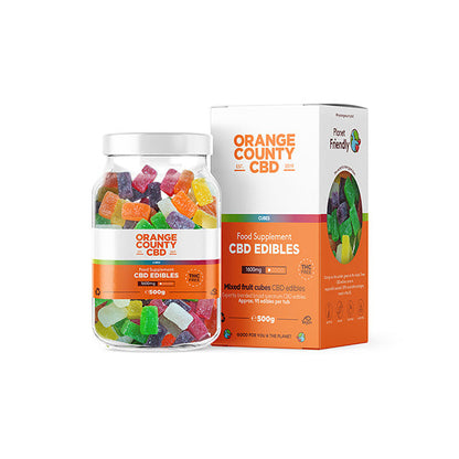 Orange County CBD 1600 mg Gummies - velké balení