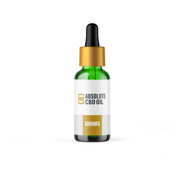 CBD Asylum 1000mg Absolute CBD Oil 20ml (BUY 1 GET 2 FREE) - HEMPORIUM