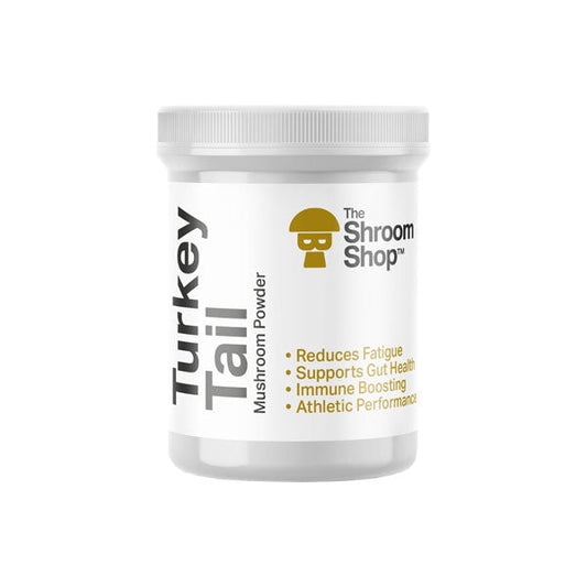 The Shroom Shop Turkey Tail Mushroom 90000mg Powder - HEMPORIUM