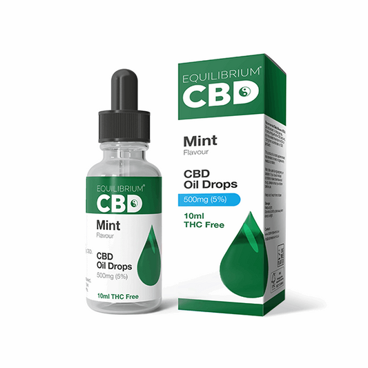 500mg Equilibrium CBD Oil 10ml - Mint Flavour - HEMPORIUM