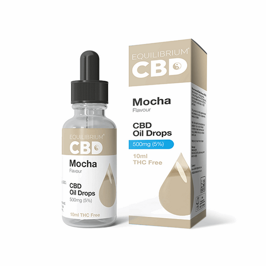 500mg Equilibrium CBD Oil 10ml - Mocha Flavour - HEMPORIUM