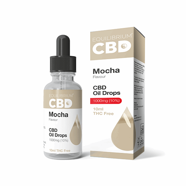 1000mg Equilibrium CBD Oil 10ml - Mocha Flavour - HEMPORIUM