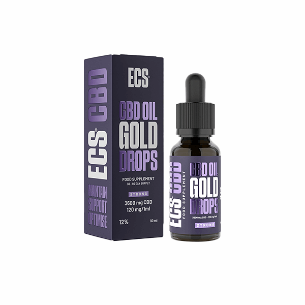 Canavape 3600mg 12% ECS CBD Oil 30ml - HEMPORIUM