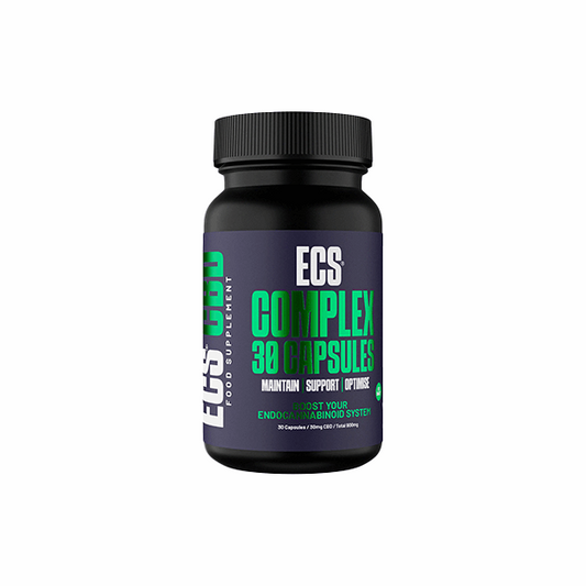 Canavape 900mg ECS Complex High Strength CBD Capsules - 30 Caps - HEMPORIUM