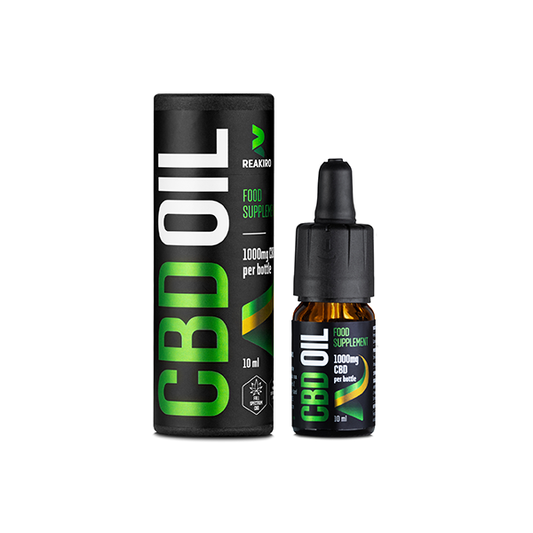 Reakiro 1000mg CBD Oil 10% Full Spectrum - 10ml (BUY 1 GET 1 FREE) - HEMPORIUM