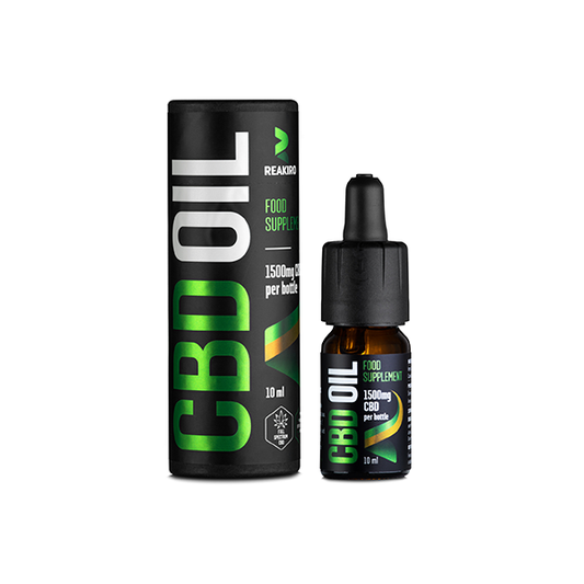 Reakiro 1500mg CBD Oil 15% Full Spectrum - 10ml (BUY 1 GET 1 FREE) - HEMPORIUM