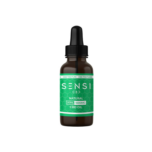 Sensi CBD 1000mg CBD Broad-Spectrum Tincture Oil 30ml (BUY 1 GET 1 FREE)