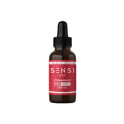 Sensi CBD 2500mg CBD Broad-Spectrum Tincture Oil 30ml (BUY 1 GET 1 FREE)