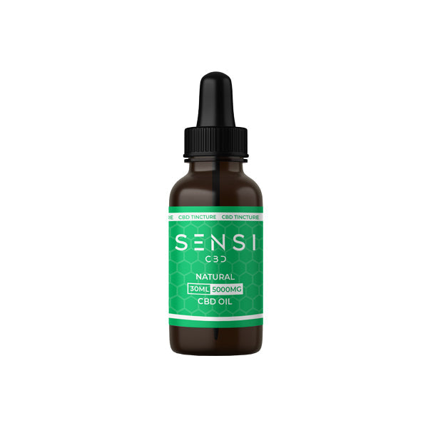 Sensi CBD 5000mg CBD Broad-Spectrum Tincture Oil 30ml (BUY 1 GET 1 FREE)