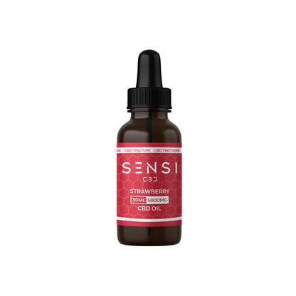 Sensi CBD 5000mg CBD Broad-Spectrum Tincture Oil 30ml (BUY 1 GET 1 FREE)