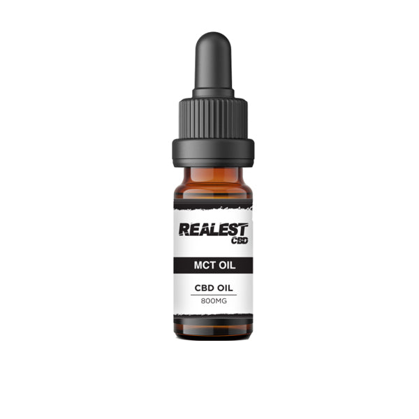 Realest CBD 800mg Broad Spectrum CBD 10ml MCT Oil (BUY 1 GET 1 FREE) - HEMPORIUM