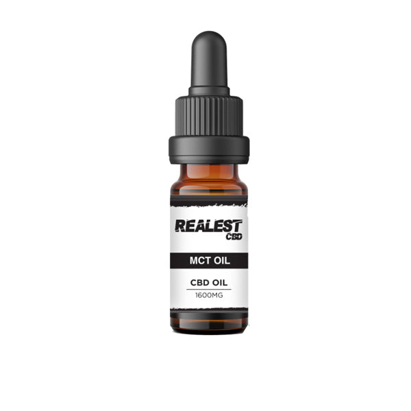 Realest CBD 1600mg Broad Spectrum CBD 10ml MCT Oil (BUY 1 GET 1 FREE) - HEMPORIUM