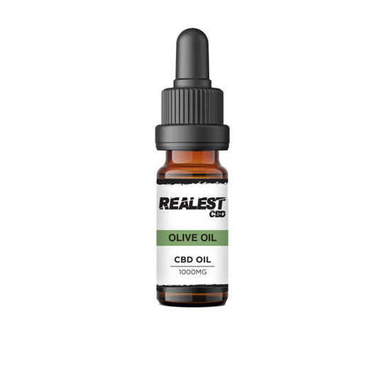 Realest CBD 1000mg Broad-Spectrum CBD 10ml Olive Oil (BUY 1 GET 1 FREE) - HEMPORIUM