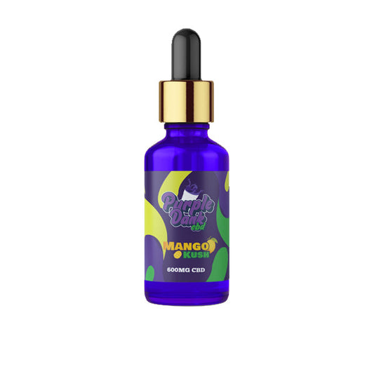 Purple Dank CBD 600 mg Terpén s príchuťou CBD olej s plným spektrom 30 ml (KÚPTE 1 ZÍSKAJTE 1 ZADARMO)