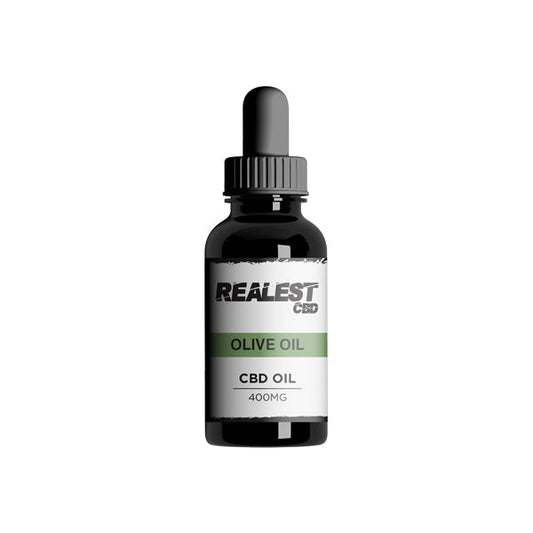 Realest CBD 400mg Broad Spectrum CBD Olive Oil - 30ml (BUY 1 GET 1 FREE) - HEMPORIUM